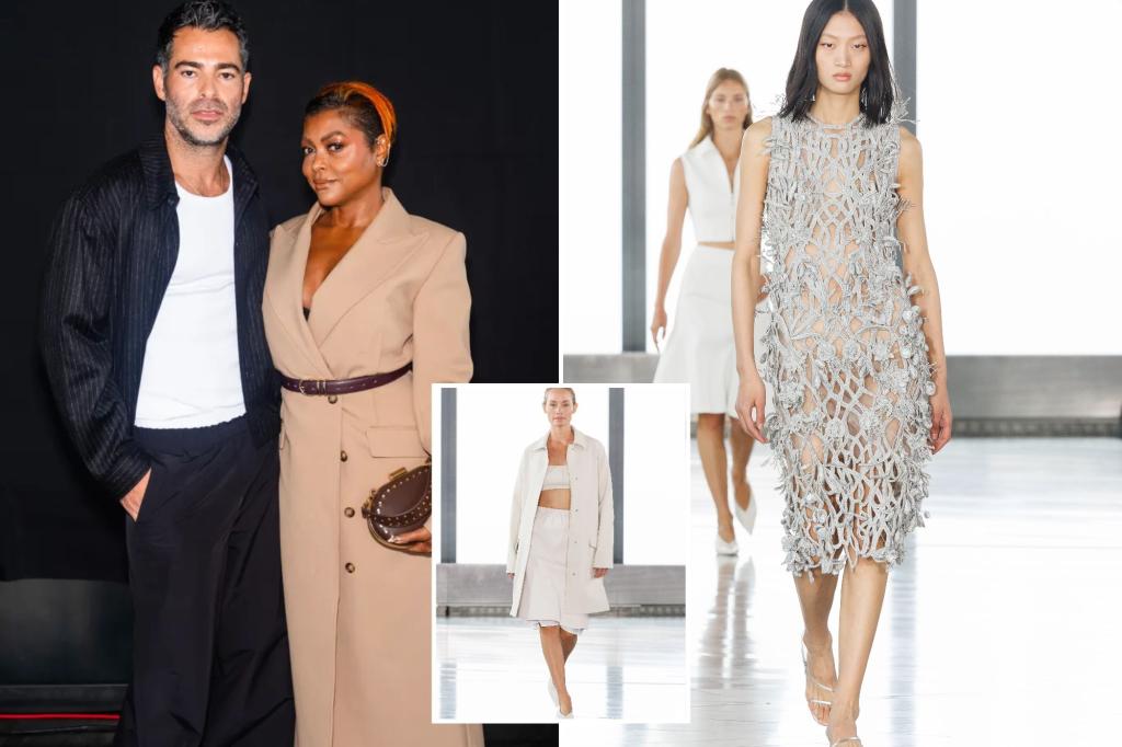 Exclusive | Taraji P. Henson Talks Her 2AM Hair Transformation at Jonathan Simkhai’s Spring Show