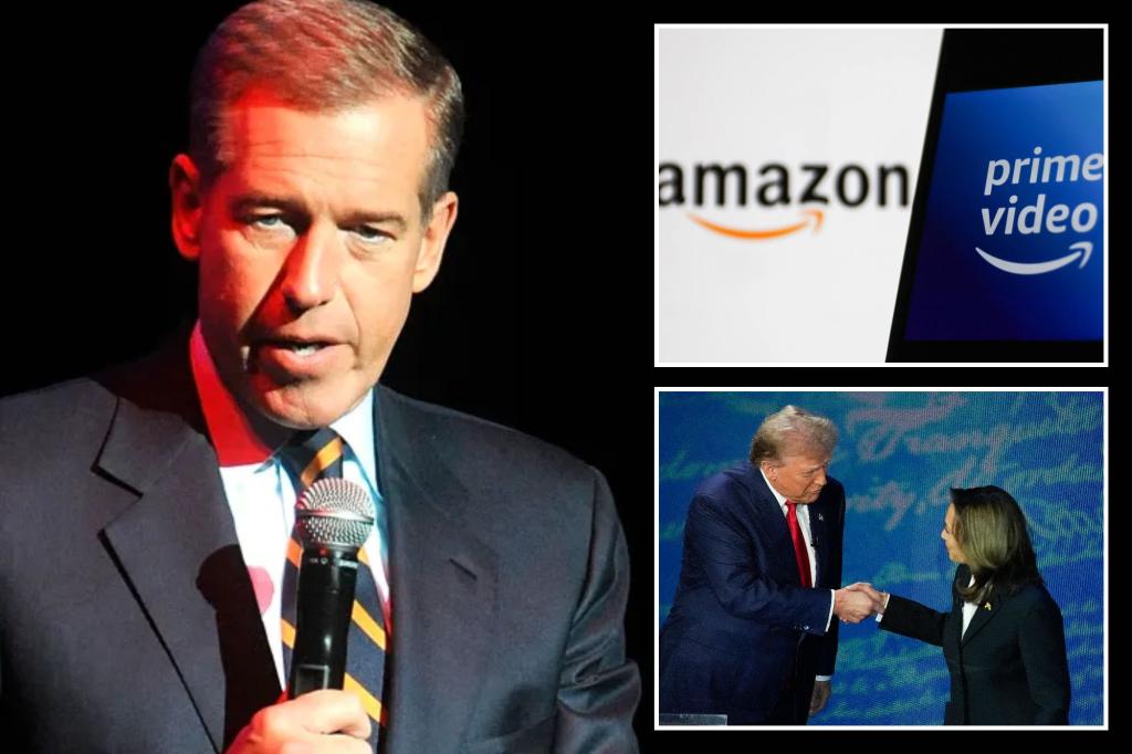 Former NBC News anchor Brian Williams in talks to anchor Amazon’s election night coverage: reports