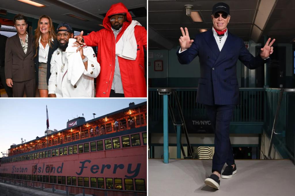 Exclusive | Tommy Hilfiger Fashion Show aboard the Staten Island Ferry Featuring The Wu-Tang Clan – Idris Damson, Brooke Shields